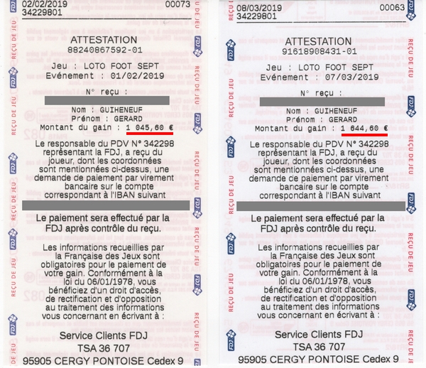 Fdj Loto Foot 7 Rapport