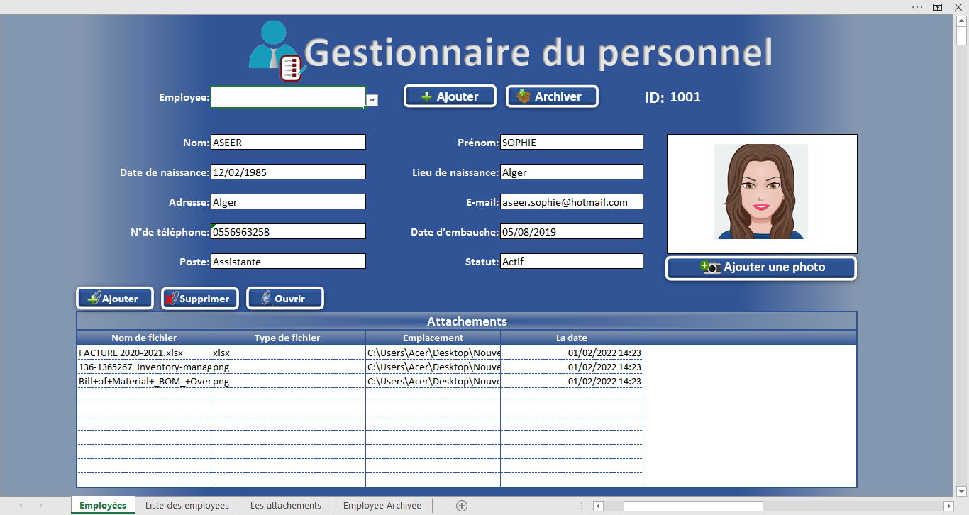 Gestionnaire Du Personnel Sur Excel AVEC CODE VBA gestionnaire-du-personnel-sur-excel-avec-code-vba